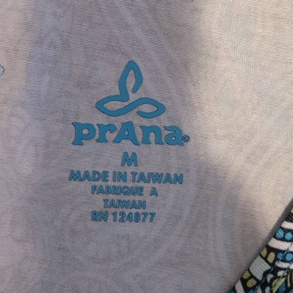 PrAna Breathe Paisley Print Dress Medium Faux Wrap - Picture 5 of 7